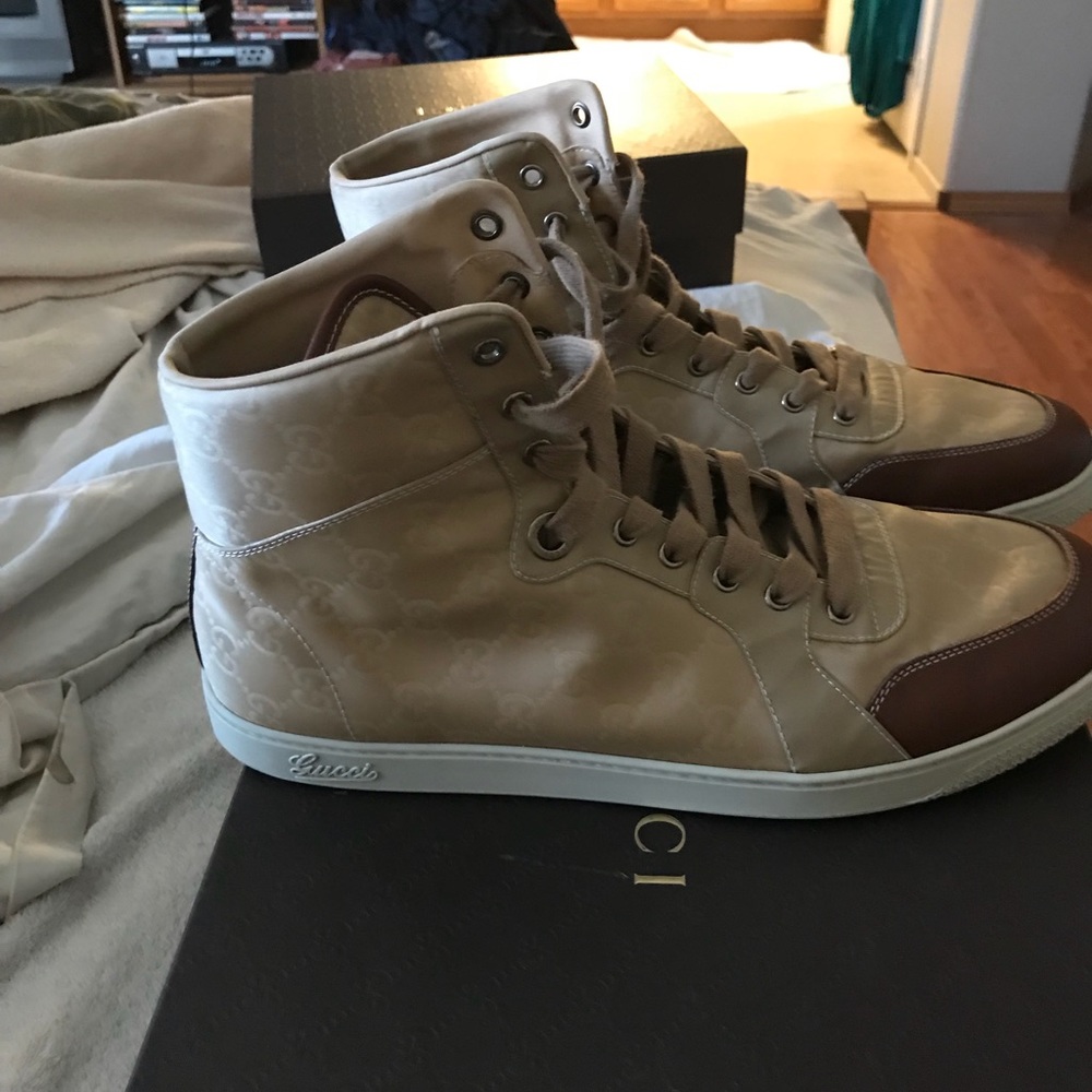 Gucci sneakers authentic 100% size 12